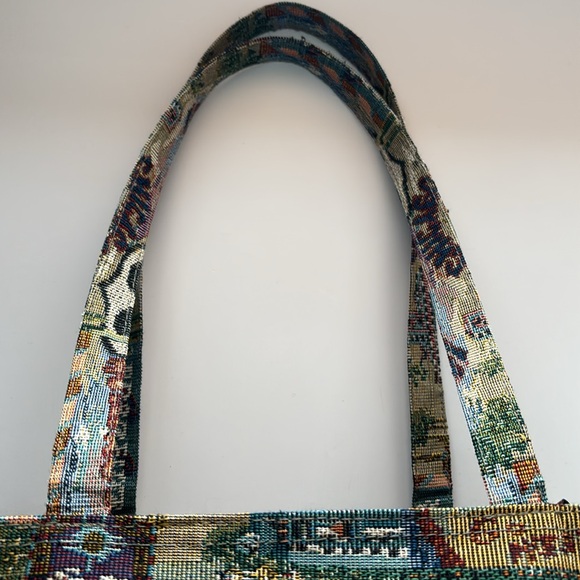 Vintage Jade Route 66 Tapestry Bag - Picture 6 of 13